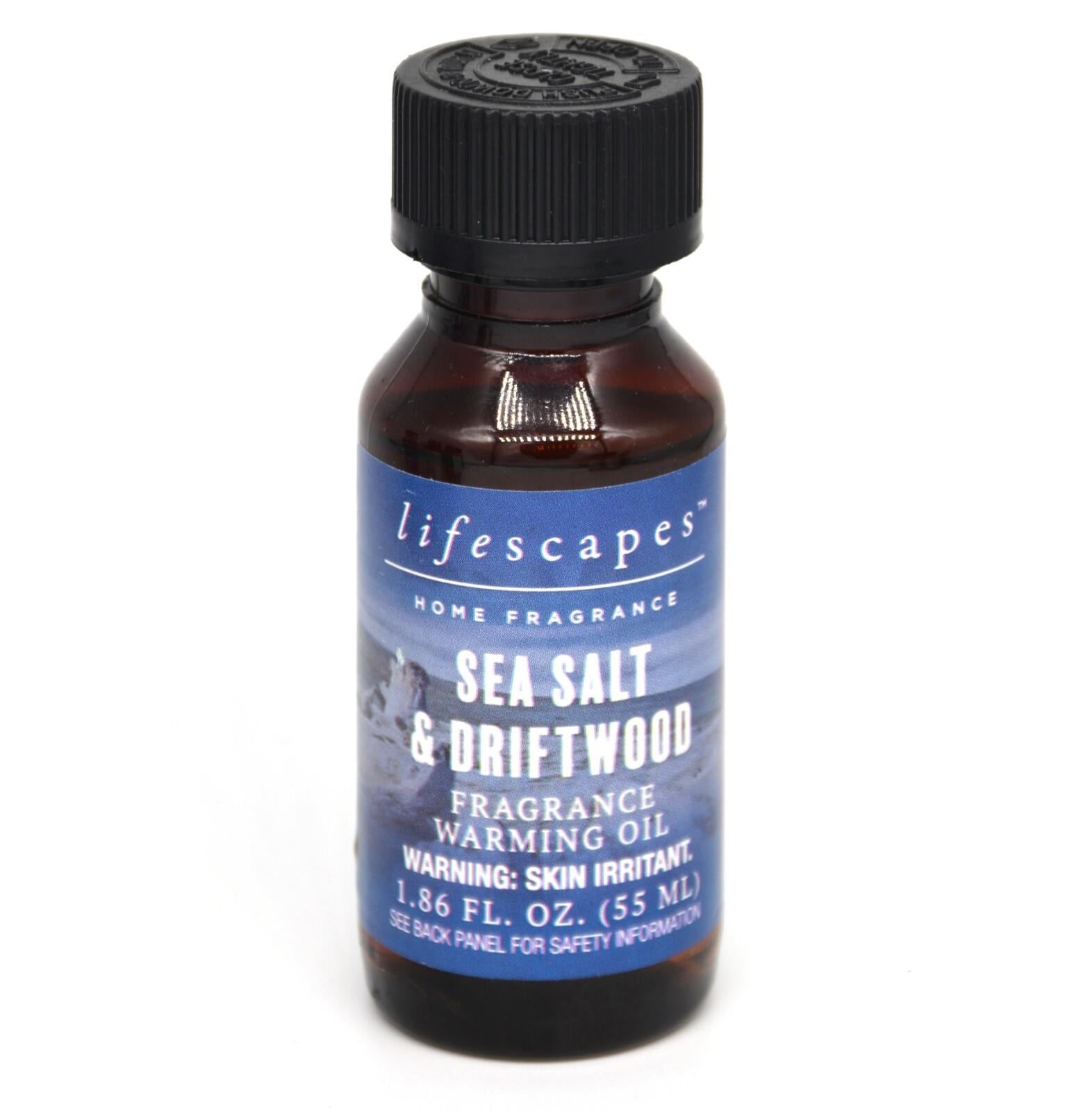 Lifescapes Fragrance Warming Oil 55ml - Sea Salt & Driftwood