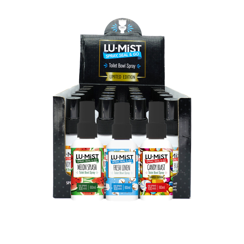 Lu Mist Toilet Spray 60ml CDU Limited Edition (Priced Per CDU of 24)