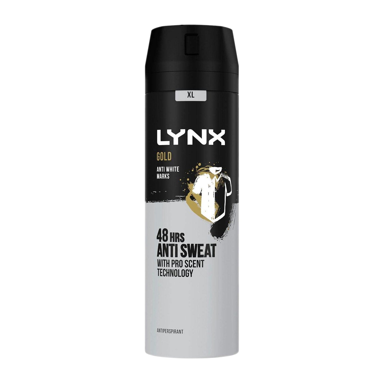 Lynx Gold Anti White Marks 72 Hrs Anti Sweat With Pro Scent Technology XL