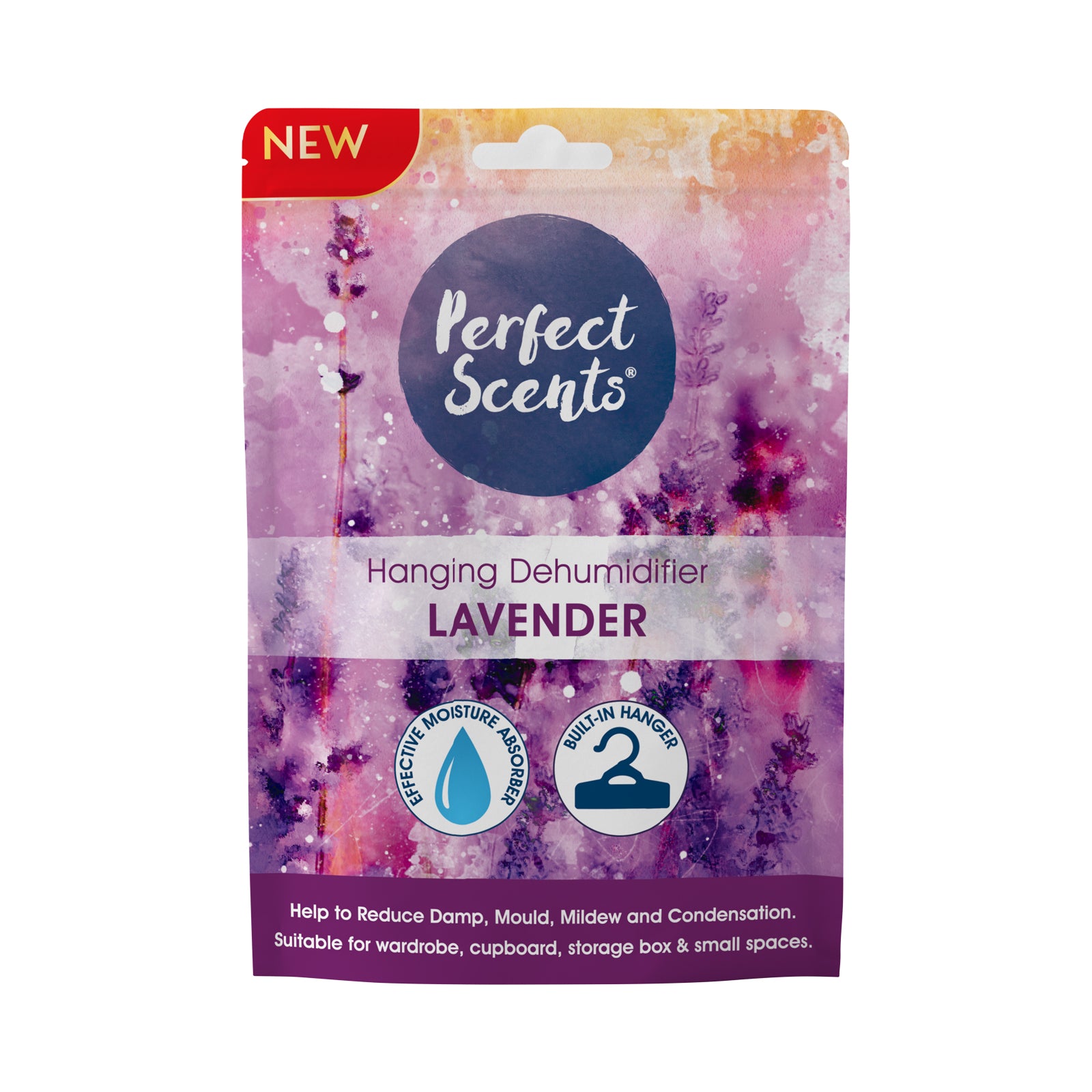 Perfect Scents Hanging Dehumidifier 180g - Lavender