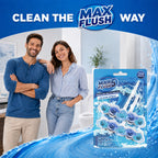 Max Flush 5 Rim Block 2x45g - Lavender