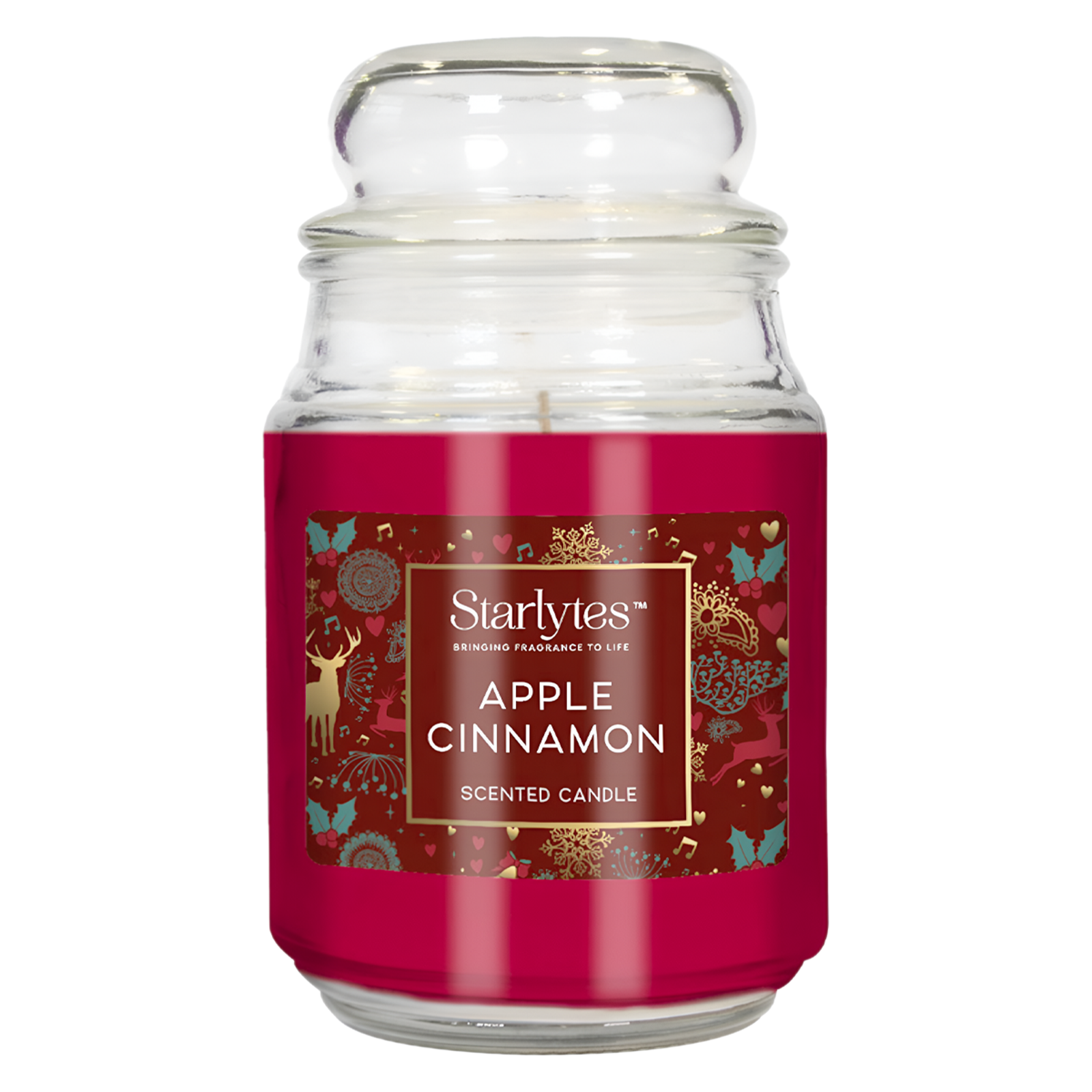 Starlytes 18oz Jar - Apple Cinnamon
