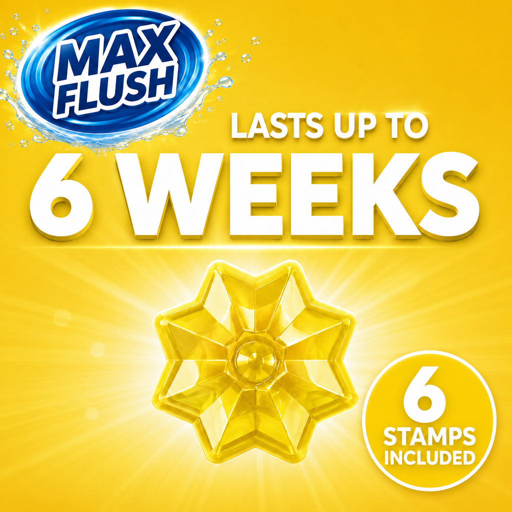 Max Flush Toilet Cleaner Gel 45ml - Citrus Sparkle