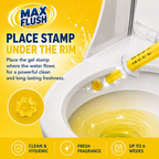 Max Flush Toilet Cleaner Gel 45ml - Citrus Sparkle