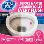 Max Flush Toilet Cleaner Gel 45ml - Tropical Blossom