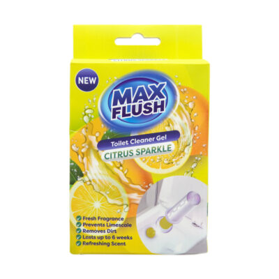 Max Flush Toilet Cleaner Gel 45ml - Citrus Sparkle
