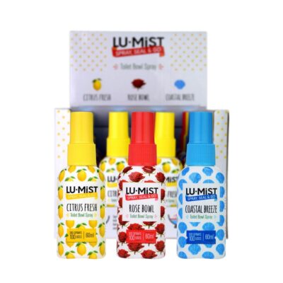 Lu Mist Toilet Spray 60ml - CDU - Mixed Fragrances