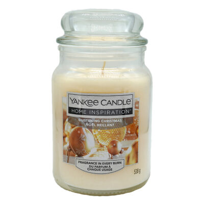 Yankee Home Inspiration Large Jar 538g - Glistening Christmas
