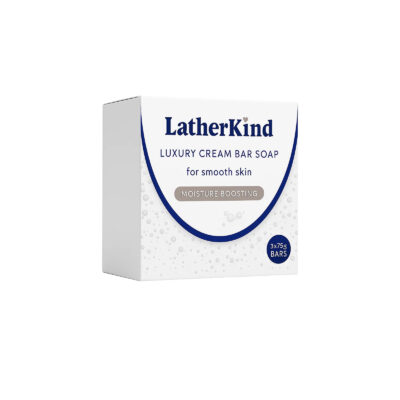 Latherkind Luxury Cream Bar Soap 3x75g