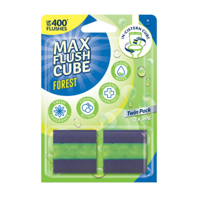 Max Flush Cube 2x50g - Forest