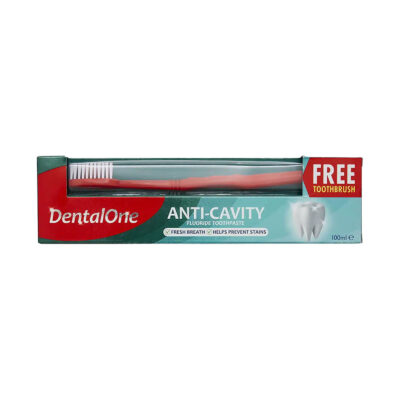 DentalOne 100ml Toothpaste & Toothbrush - Anticavity